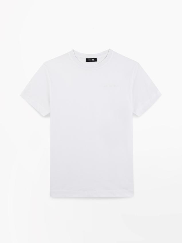 Tee-shirt en maille femme blanc SELIATEE