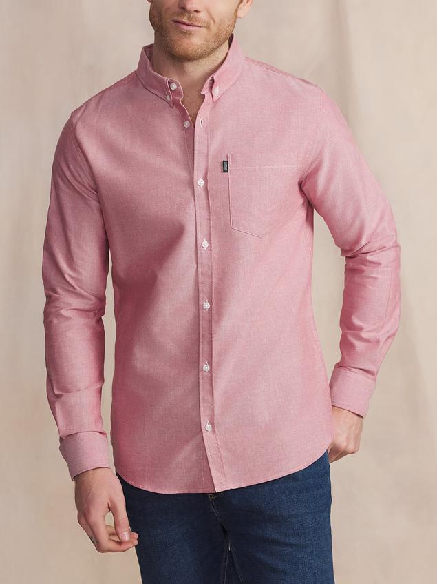 Chemise Manches Longues Rouge BRADYCHE