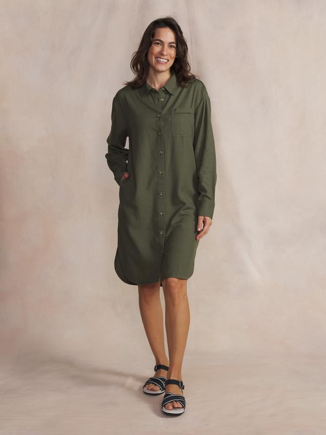 Robe femme kaki AMMELROB