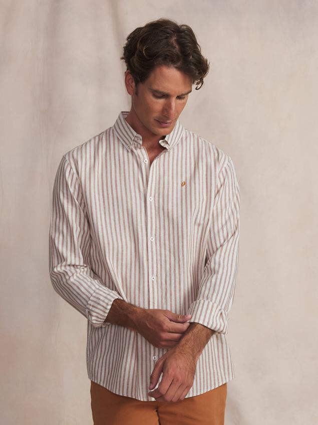 Chemise homme teck STUDECHE