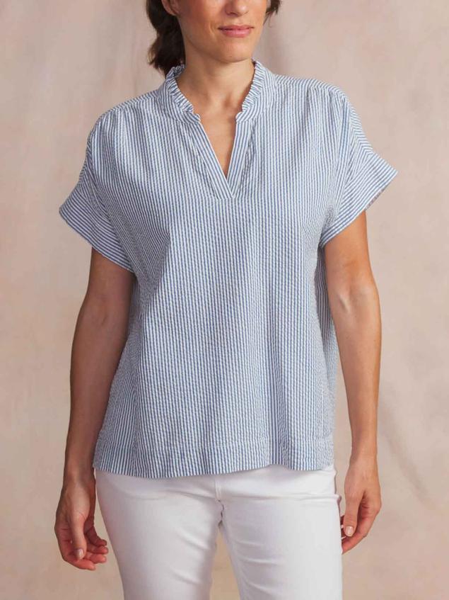 Blouse femme chambray BABETMIS