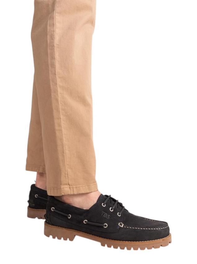 Chaussures Bateau Nubuck Navy RAYNOLD