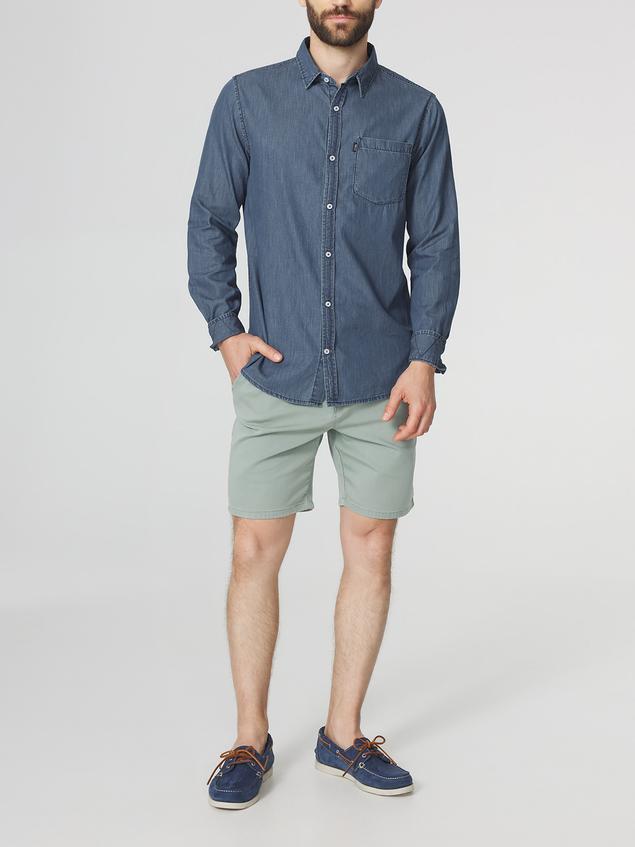 Chemise Homme Coupe Regular Bleu Foncé MARISCHE