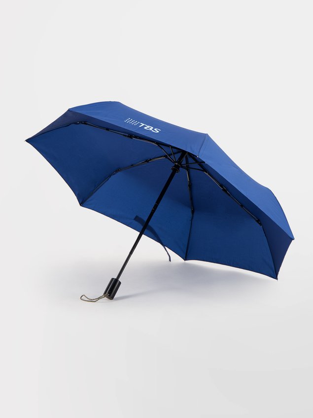 Parapluie Compact Toile Recyclée Bleue RAINNIES