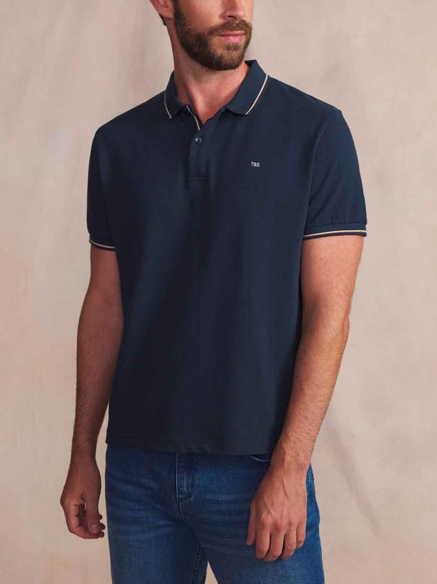 Polo homme navy DARELPOL
