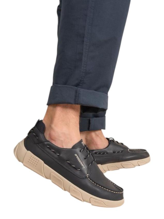 Chaussures bateau homme navy JAZZSEA