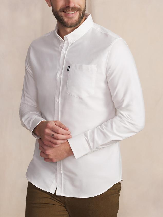 Chemise Blanc Manches Longues Blanc BRADYCHE