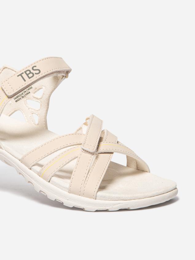 Sandales plates femme nude TREKKER