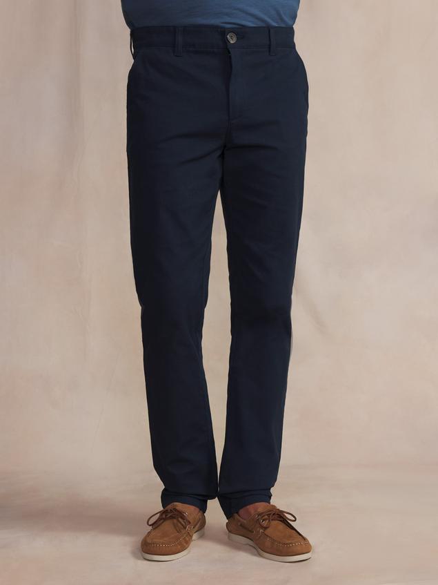 Chino homme bleu marine PAVLOPAN
