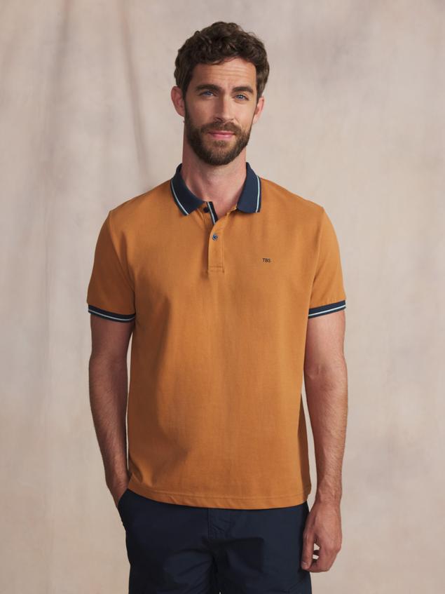 Polo homme teck DARELPOL