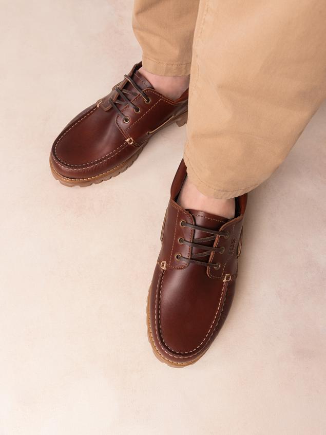 Chaussures Bateau Acajou RAYNOLD