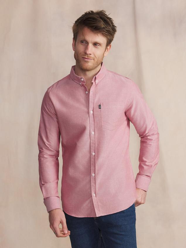 Chemise Manches Longues Rouge BRADYCHE