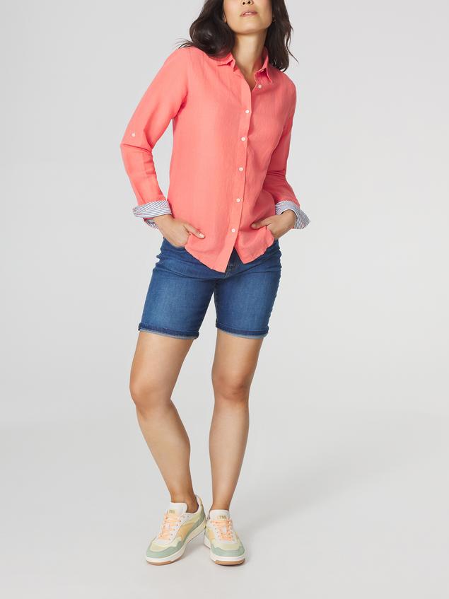 Chemise Femme Rouge ILONACHE