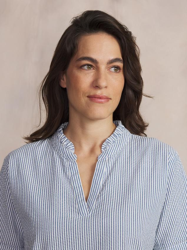 Robe courte femme chambray BABETROB