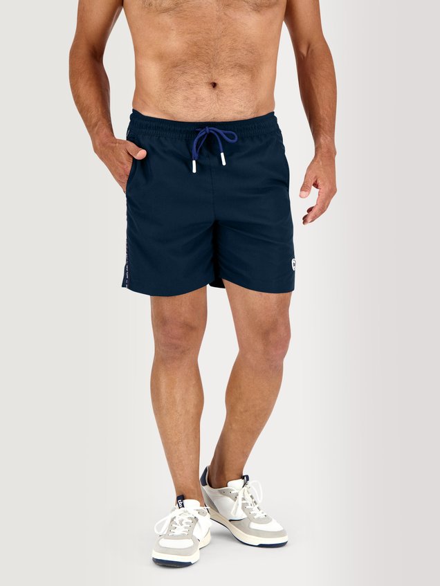 Short De Bain Homme Fabriqué en France Marine