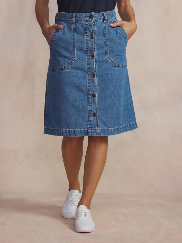 Jupe femme en jean JADDEJUP