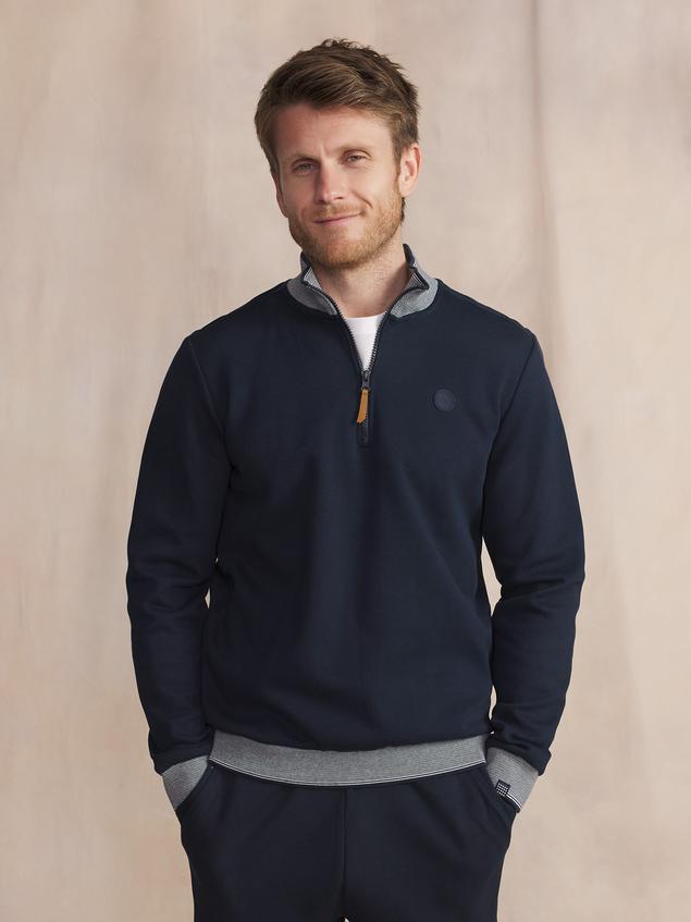 Sweat Camionneur Homme Bleu LOANNCAM