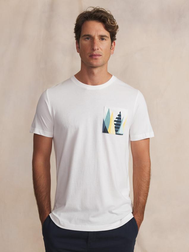 Tee-shirt en maille homme arctique DANISTEE
