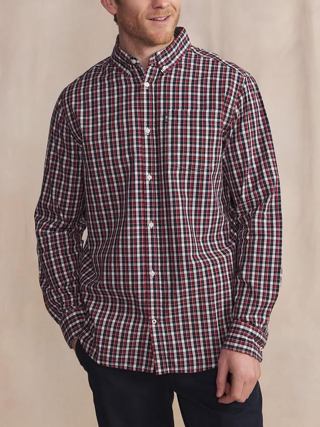 Chemise Manches Longues Rouge YZAELCHE