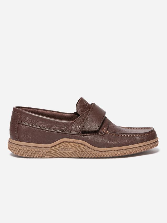 Chaussures bateau homme chocolat GALAIS