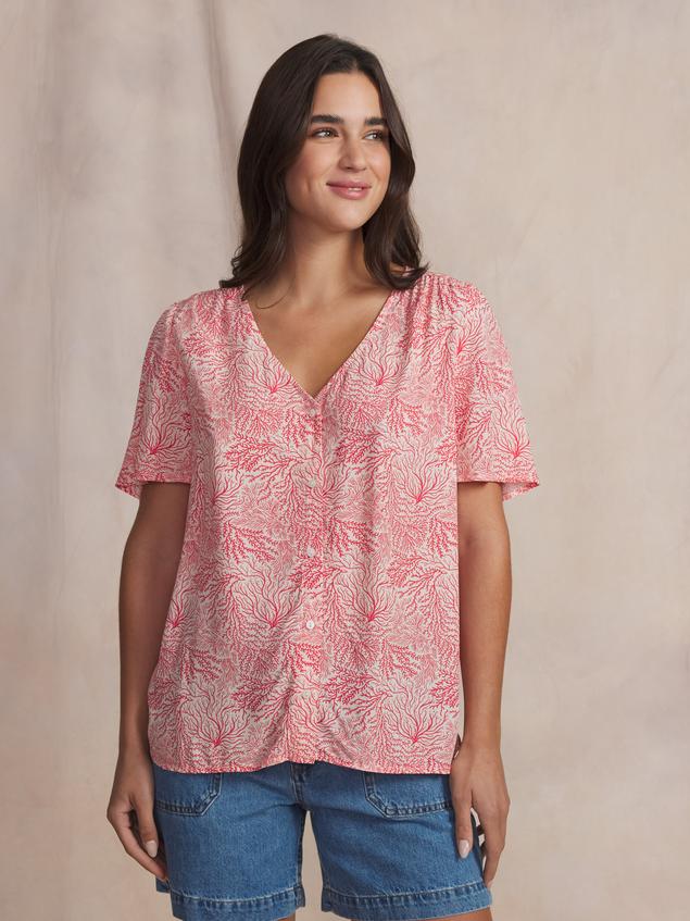 Chemise femme ecru HABBYCHA