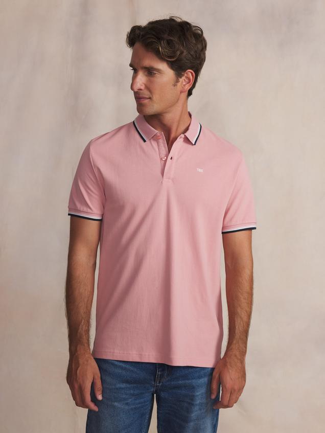 Polo homme orchidee YVANEPOL