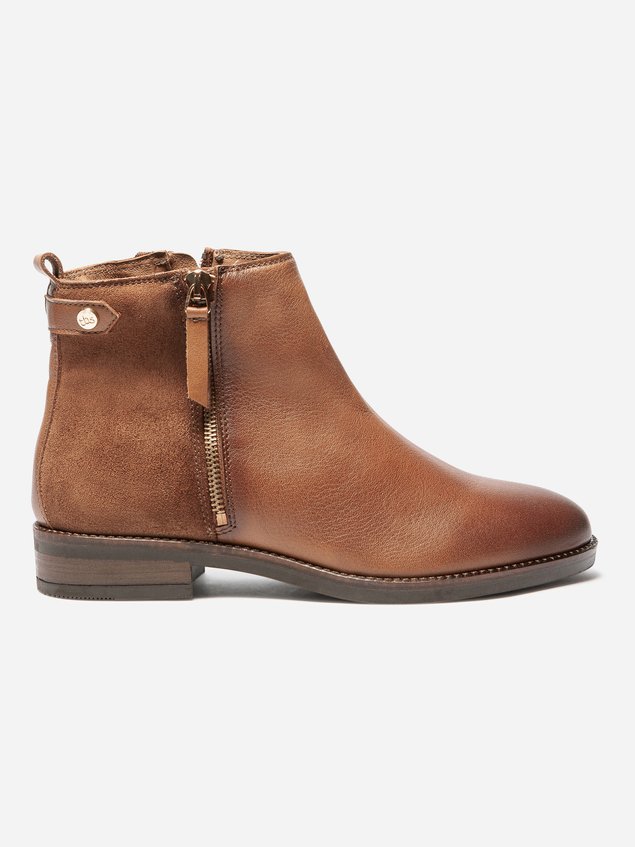 Bottines femme nubuck marron best sale