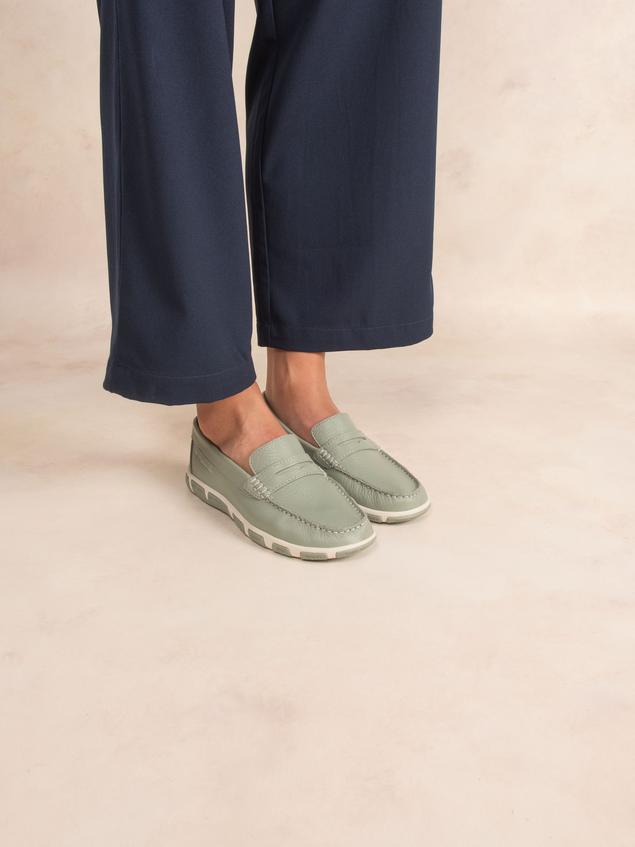 Mocassins femme argile JAZABEL