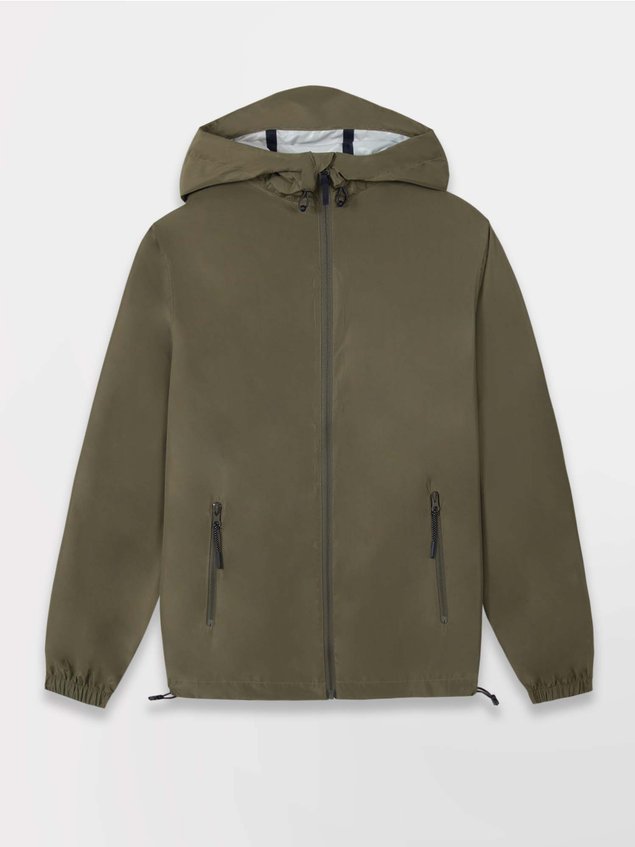 Coupe-vent Imperméable Homme Dunbrooke Sportsman - Léger, Avec Capuche Roulable - Se Range Dans Sa Poche