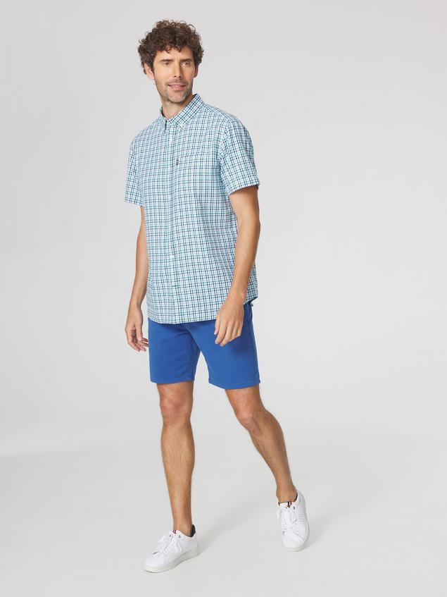 Chemise Homme manches Courtes à carreaux ORSONCHA