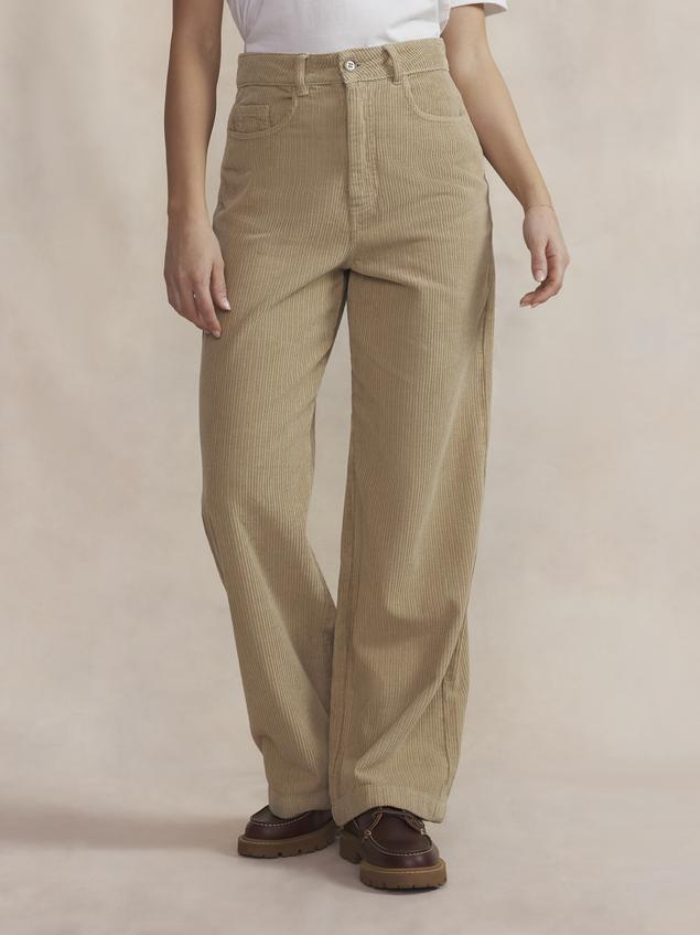 Pantalon Femme Velours Osier VELOUNEW