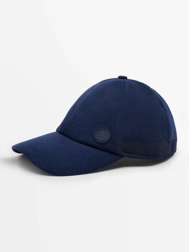 Casquette Homme Oreilles Polaire Bleu Marine TEKOPAS