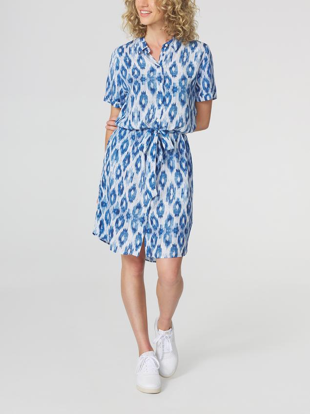 Robe Femme Imprimés Bleus ETIELROB