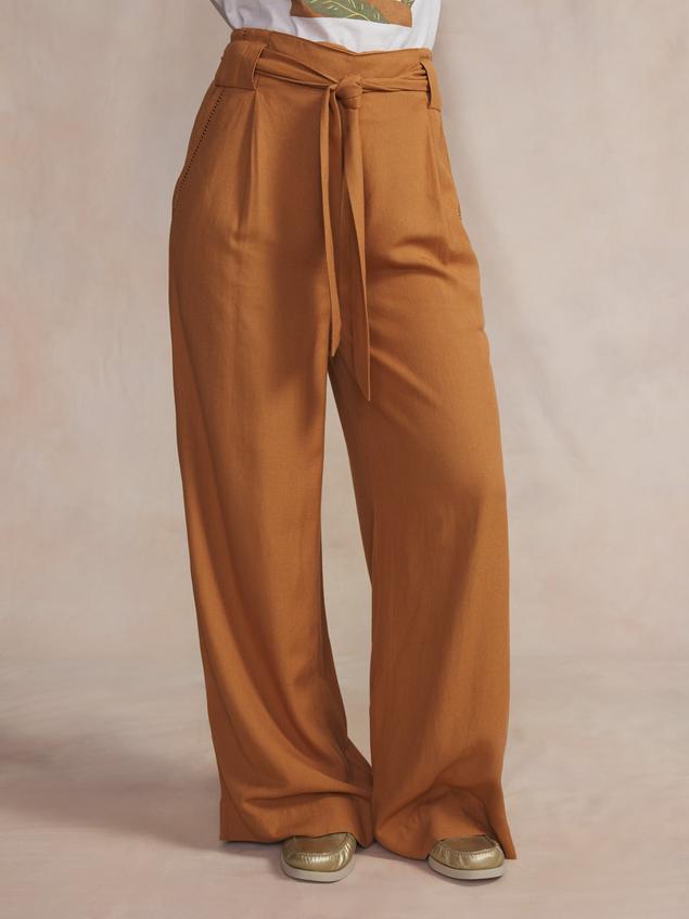 Pantalon femme teck AMMELPAN