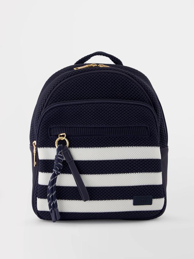 Sac à dos Femme Knit Recyclé Rayé JAZABAG