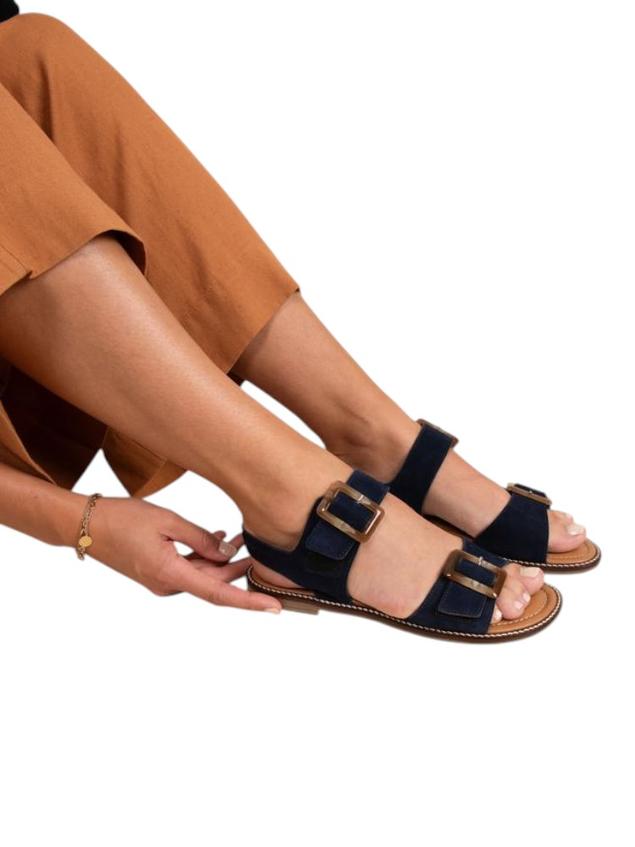 Women's flat sandals Gold ABIGAEL