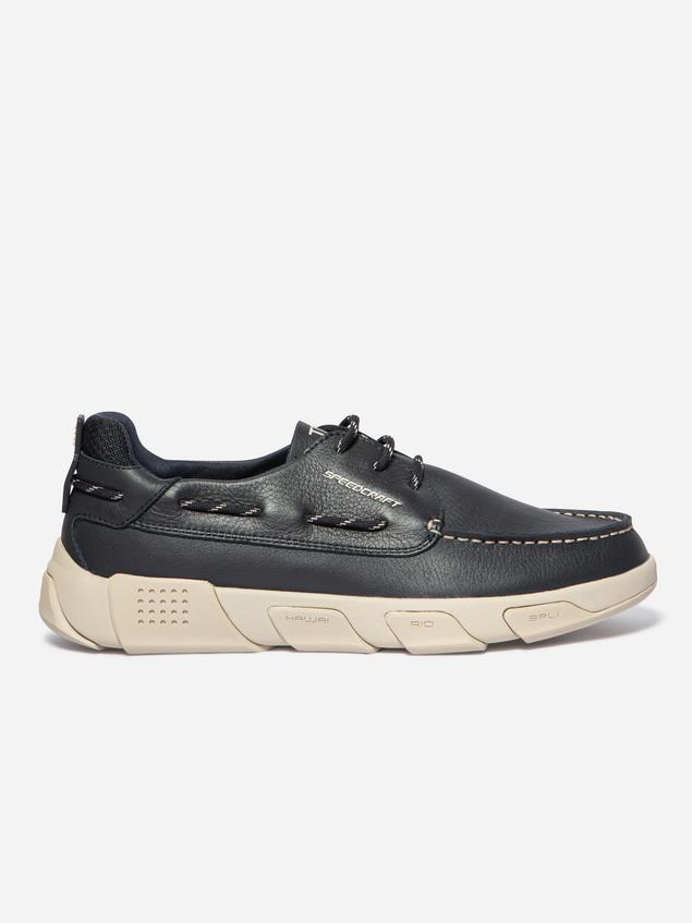 Chaussures bateau homme navy JAZZSEA