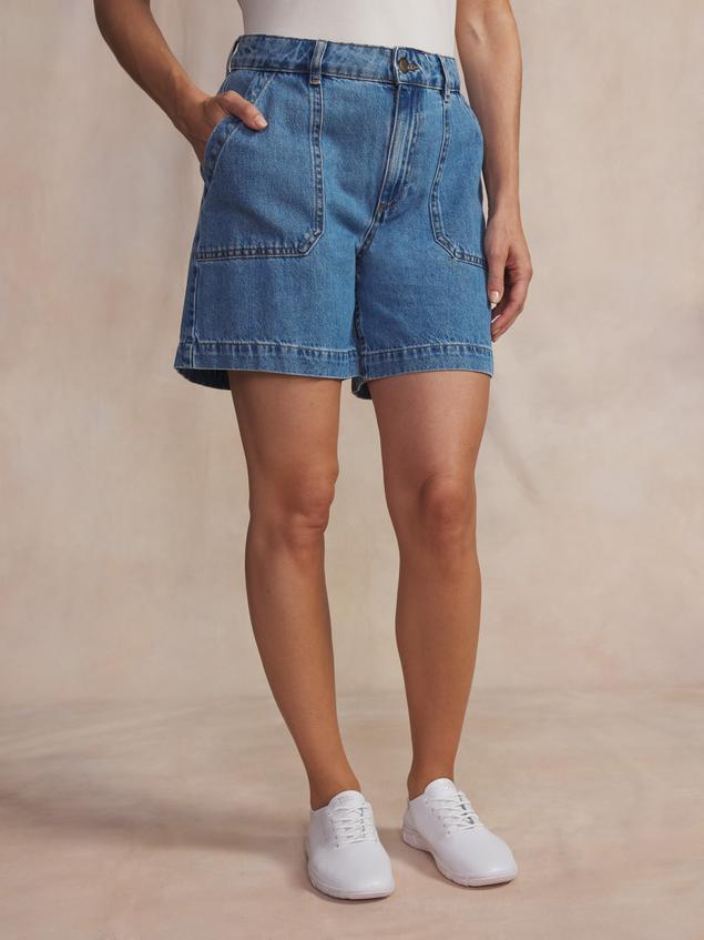 Short femme en jean JADDEBER