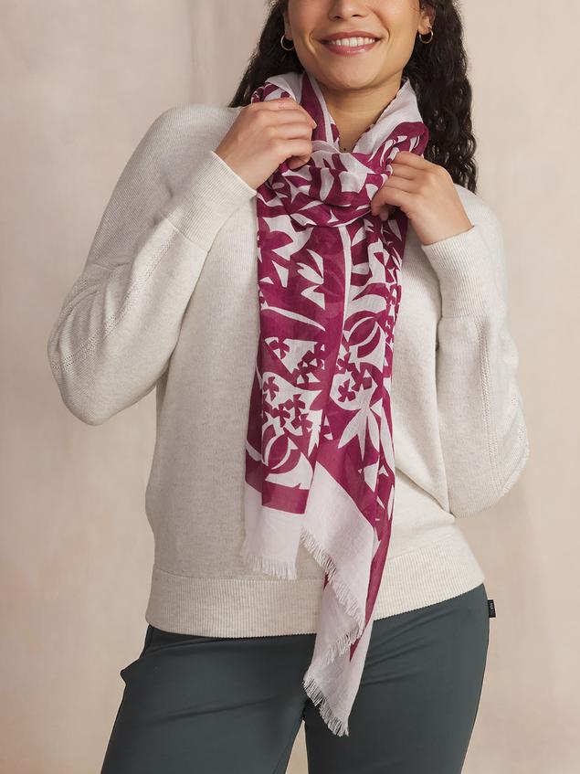 Foulard Femme Doux & Chaud Rouge CLEOFOU