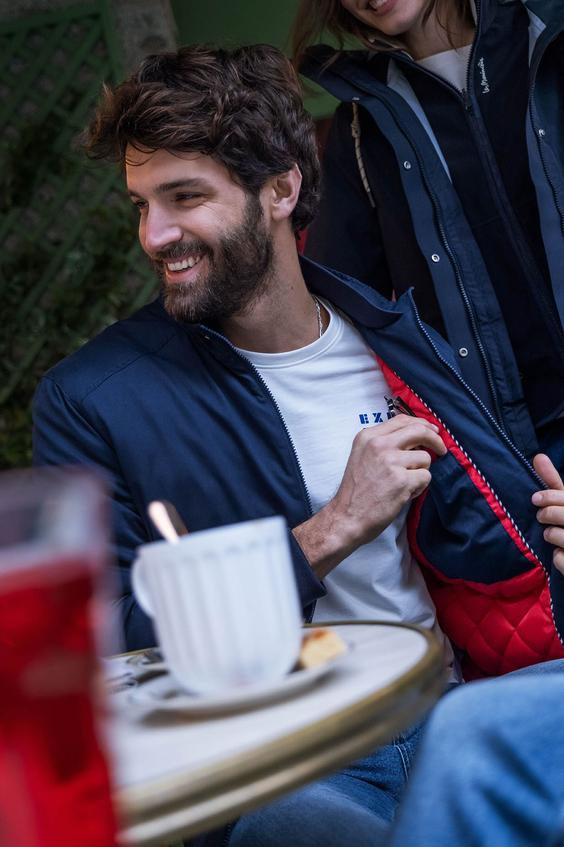Blouson Homme Marine ZAYANBLO