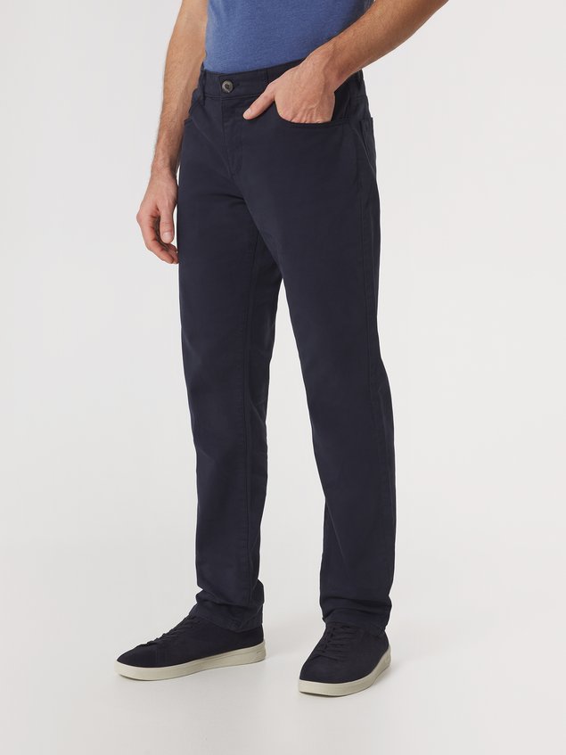 Pantalon Homme Coton Recyclé Marine FILAOPAN