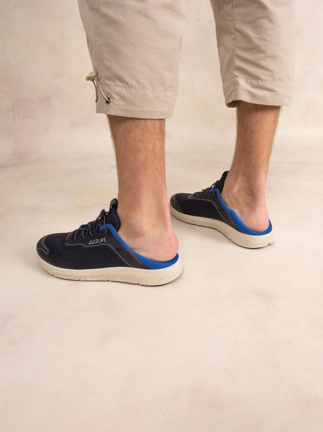 Men's running shoes Navy and Ultramarine JAZYLIV