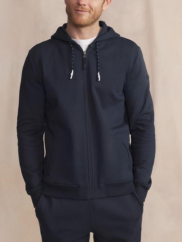 Sweat Marine Manches Longues Bleu JULINZIP