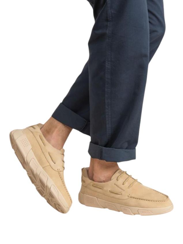 Chaussures bateau homme sable JAZZSEA