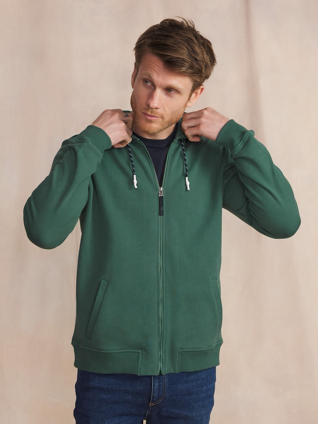 Sweat Sapin Manches Longues Vert JULINZIP