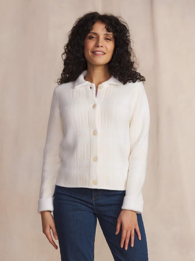 Gilet Arctique Manches Longues Blanc DANIAGIL
