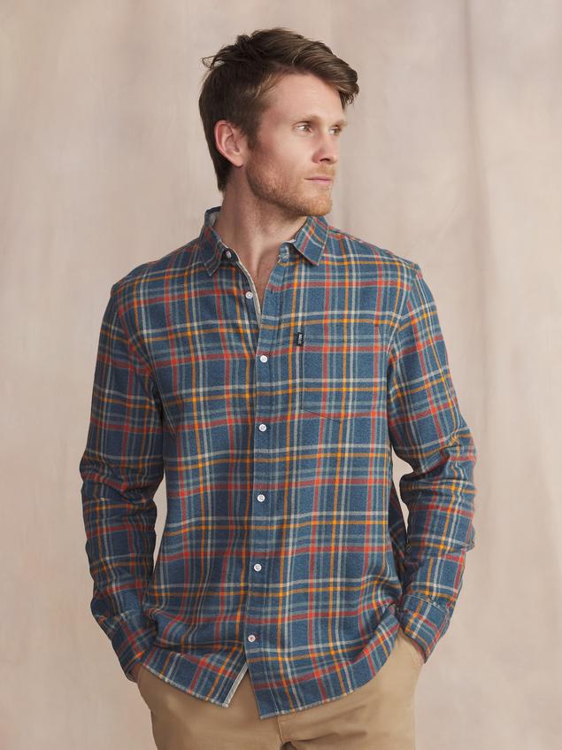 Chemise Celeste Manches Longues Bleu FRANKCHE