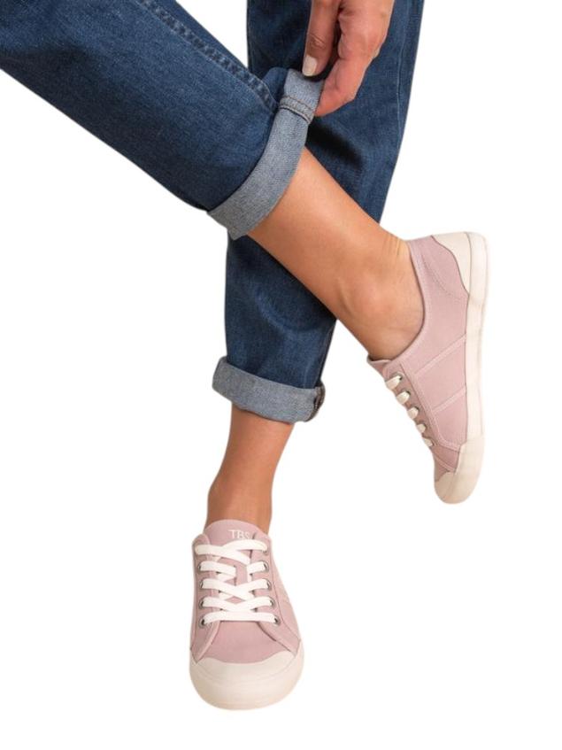 Women's canvas sneakers Dewy Pink OPIACE
