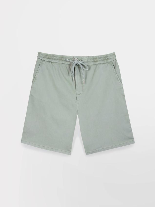 Bermuda Homme Cordon de ressérrage Vert FOXEEBER