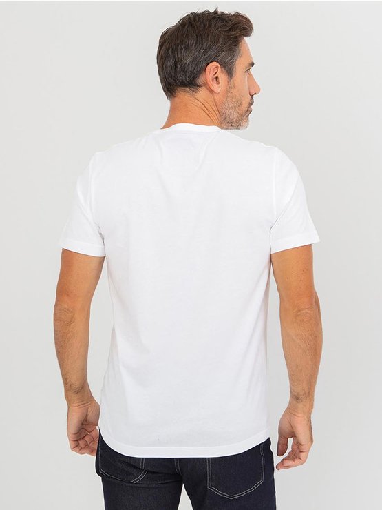 Tee-Shirt Homme Coton Bio Blanc